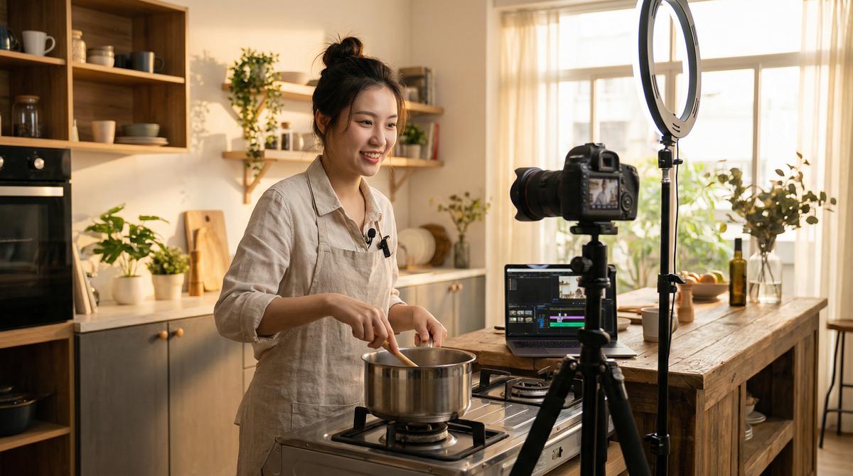 兄妹乱伦视频-美食VLOG视频